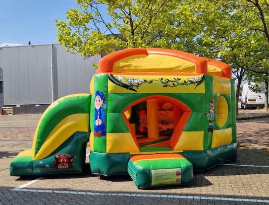 Multiplay Springkussens Groot - Vijfhoek slide